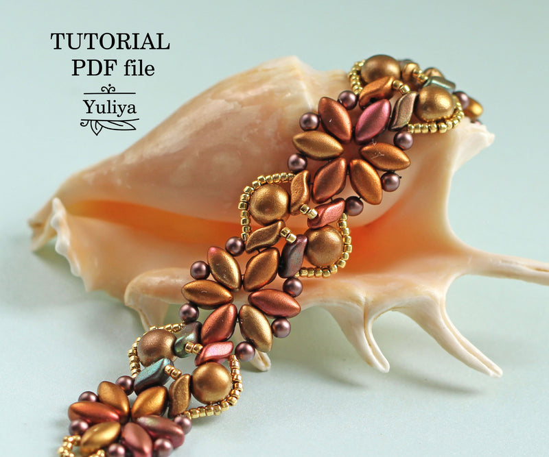 PDF Tutorial Bracelet "Futurist"