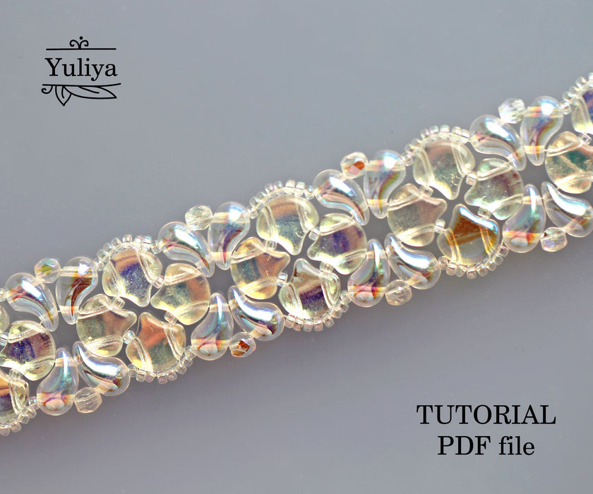 PDF Tutorial Bracelet "Crystal"