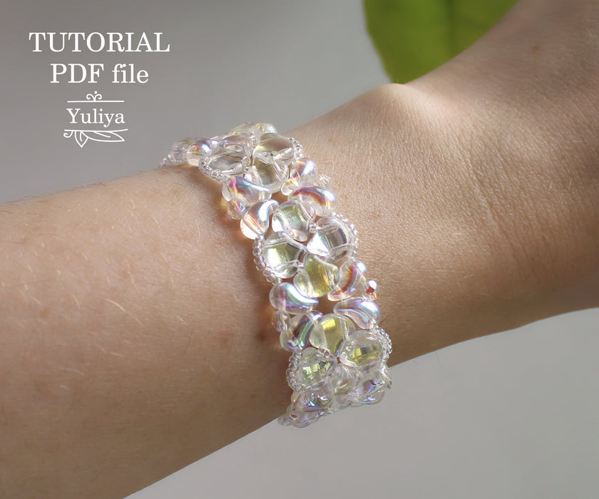PDF Tutorial Jewelry Set "Crystal"