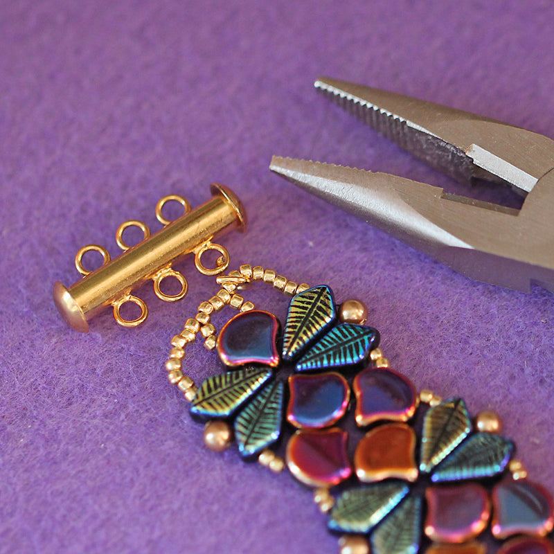 PDF Tutorial Bracelet "Autumn Leaves"