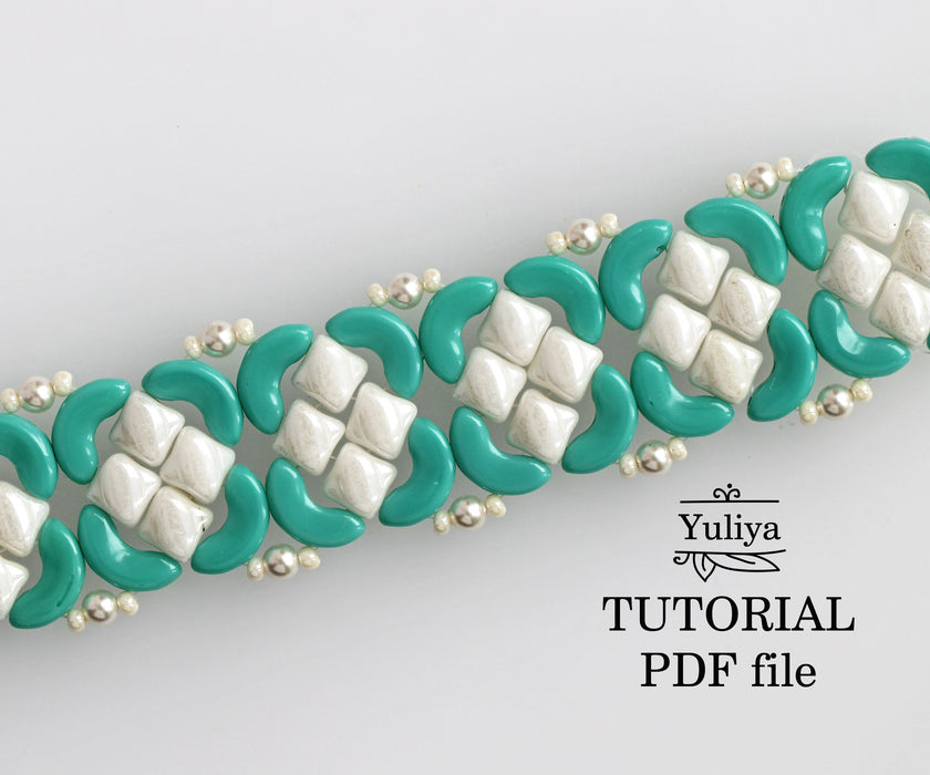 PDF Tutorial Turquoise Bracelet