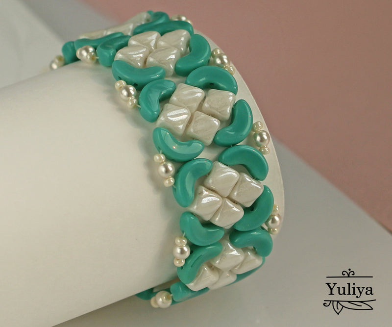 PDF Tutorial Turquoise Bracelet