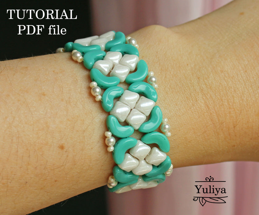 PDF Tutorial Turquoise Bracelet