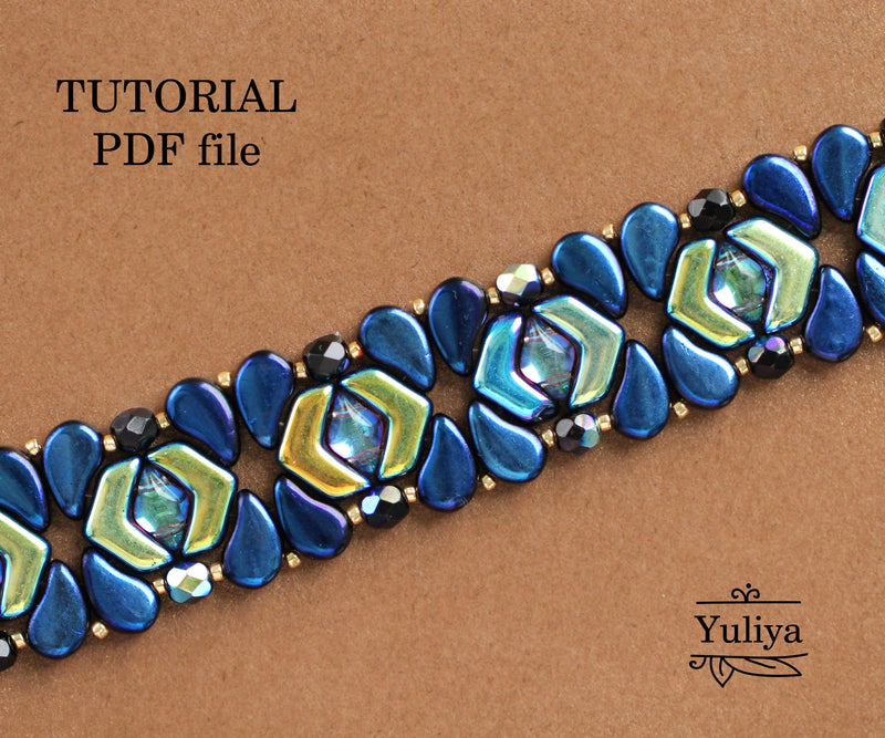 PDF Tutorial Bracelet "Eye"