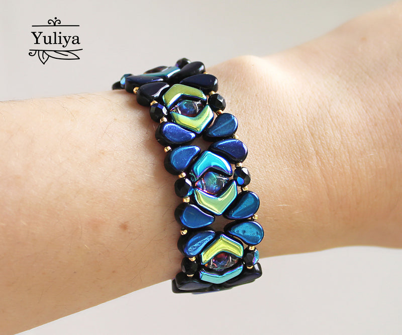 PDF Tutorial Bracelet "Eye"