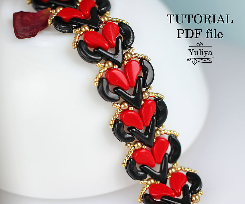 PDF Tutorial Bracelet "Carmen"