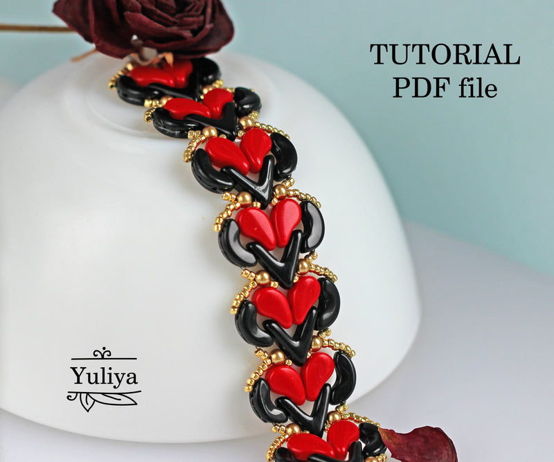 PDF Tutorial Bracelet "Carmen"