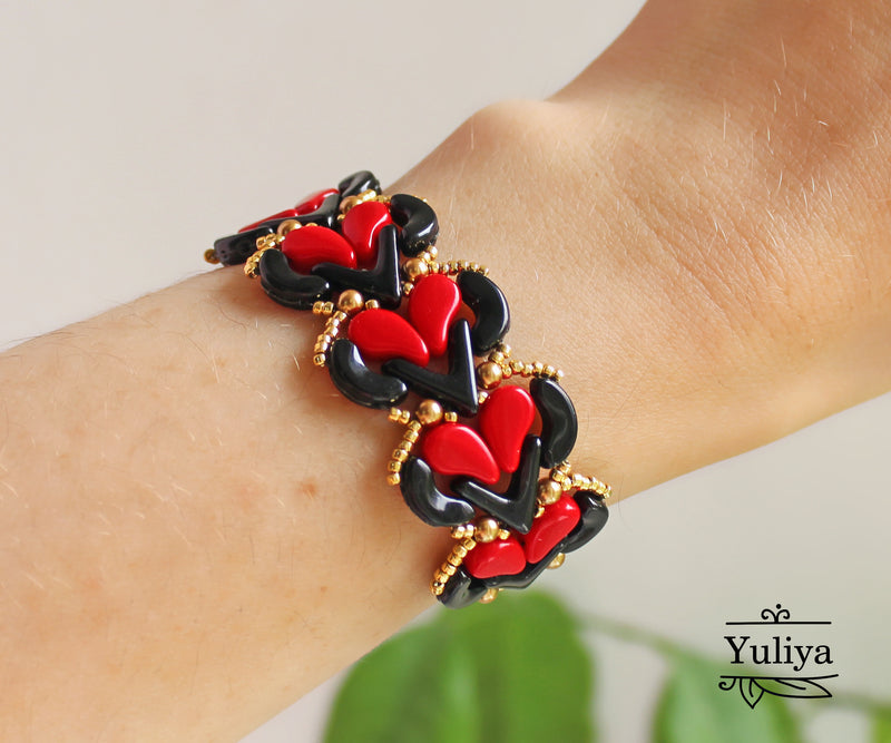 PDF Tutorial Bracelet "Carmen"
