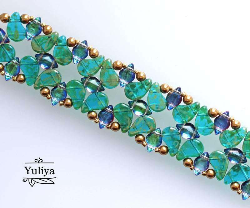 PDF Tutorial bracelet "Katun"
