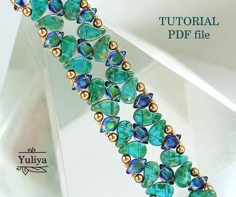 PDF Tutorial bracelet "Katun"
