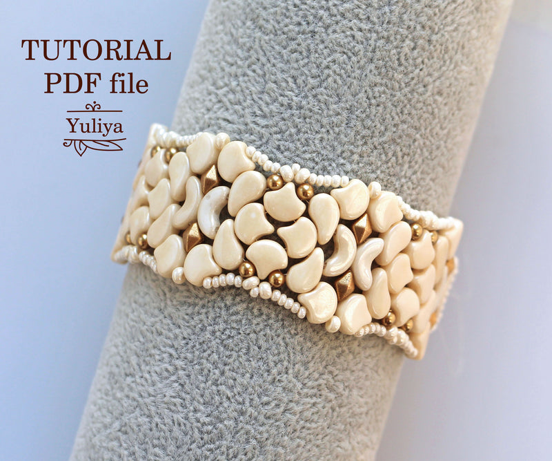 PDF Tutorial Bracelet "Day And Night"
