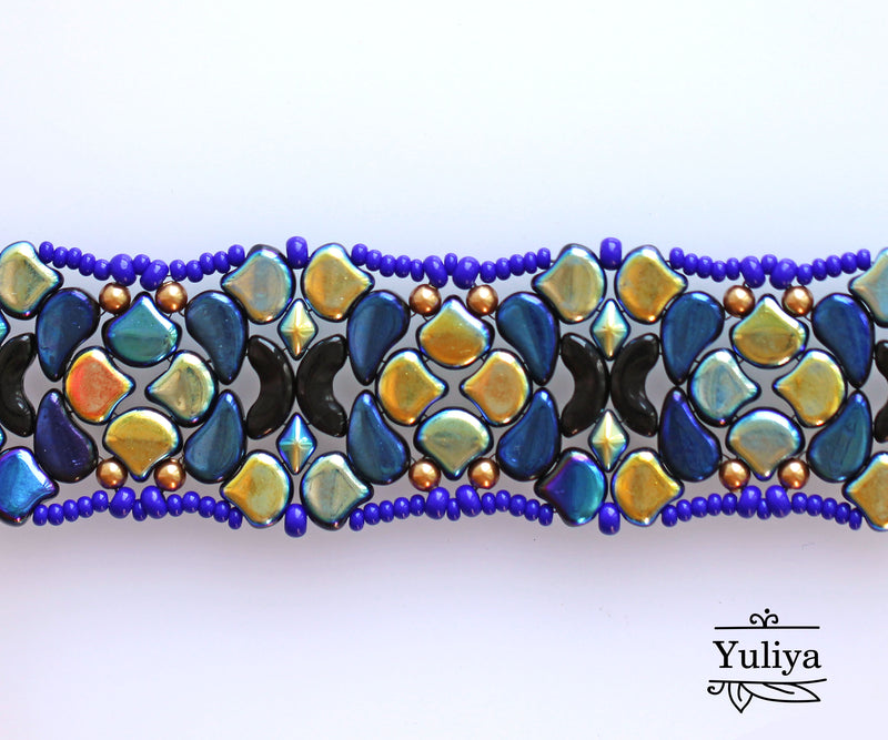 PDF Tutorial Bracelet "Day And Night"