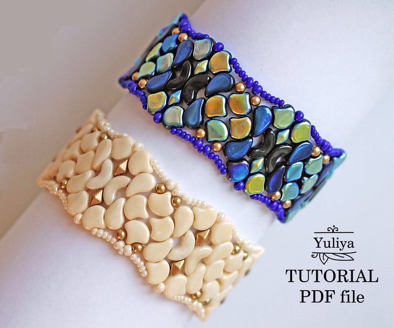 PDF Tutorial Bracelet "Day And Night"