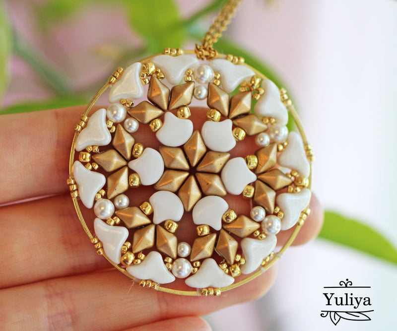 PDF Tutorial Pendant “Mandala_1”
