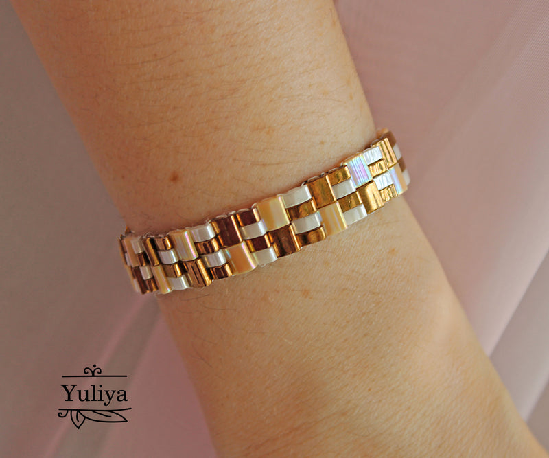 PDF Tutorial bracelet "Evelin"