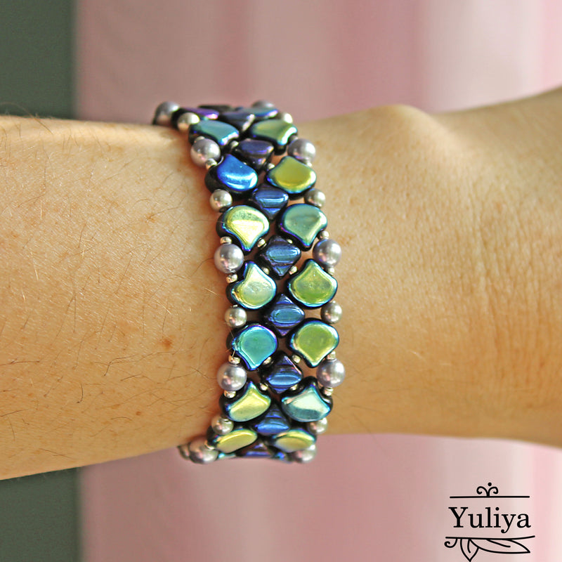 PDF Tutorial Bracelet "Lira"