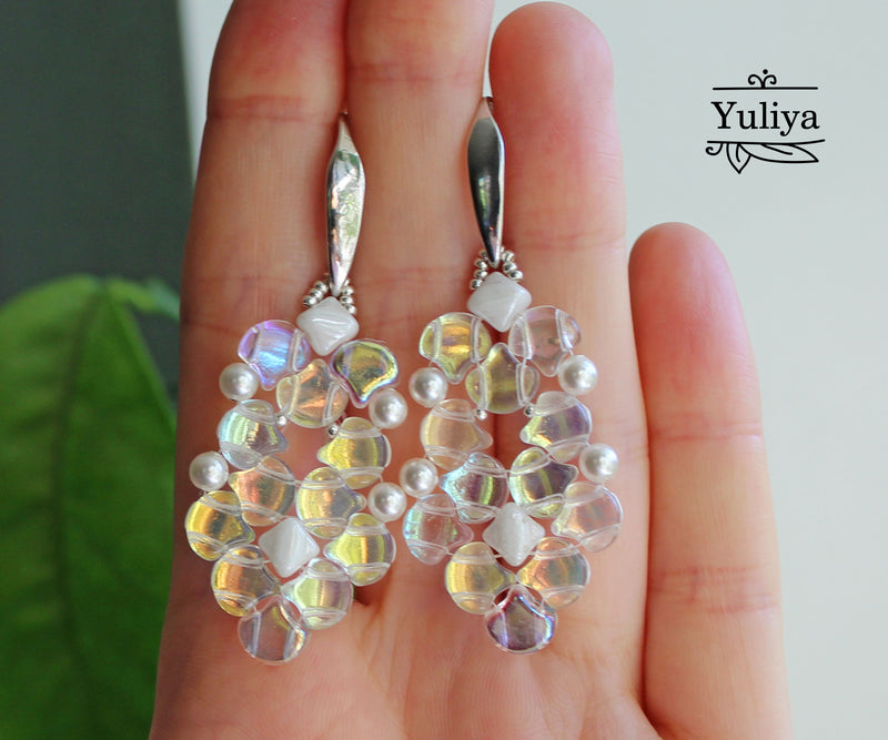 PDF Tutorial Earrings "Lira"
