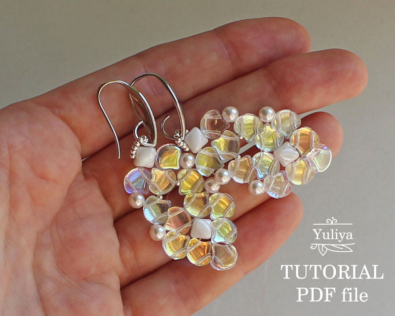 PDF Tutorial Earrings "Lira"