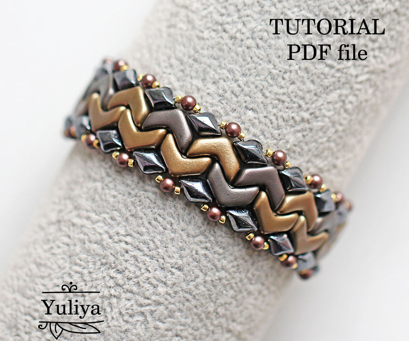 PDF Tutorial Bracelet "Business Casual"
