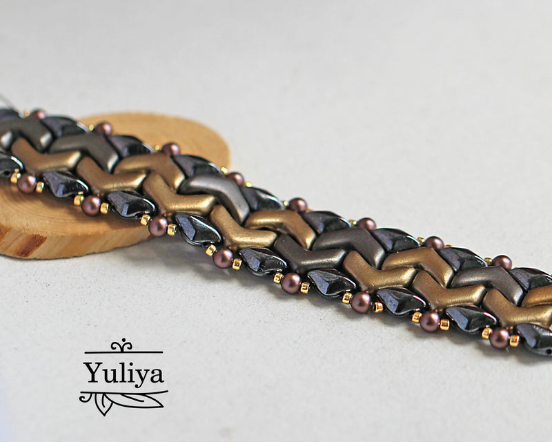 PDF Tutorial Bracelet "Business Casual"
