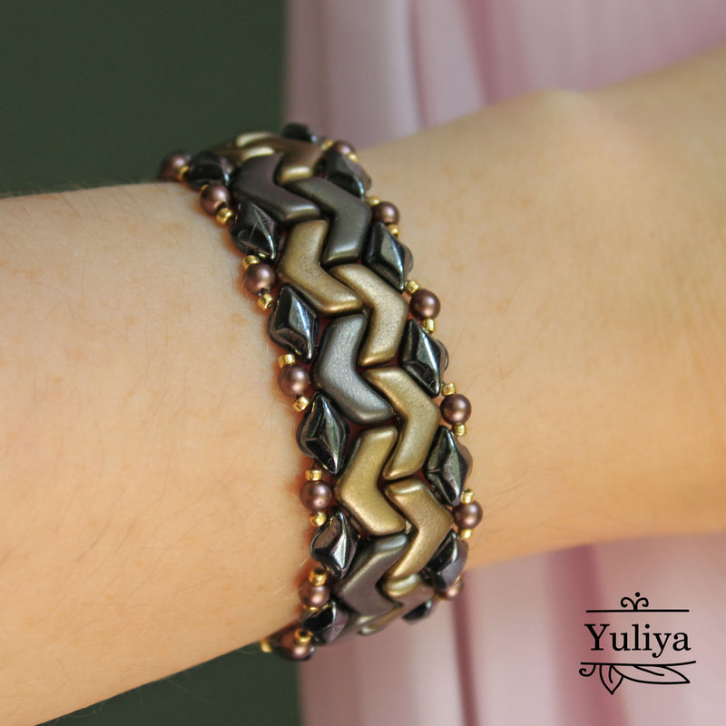 PDF Tutorial Bracelet "Business Casual"