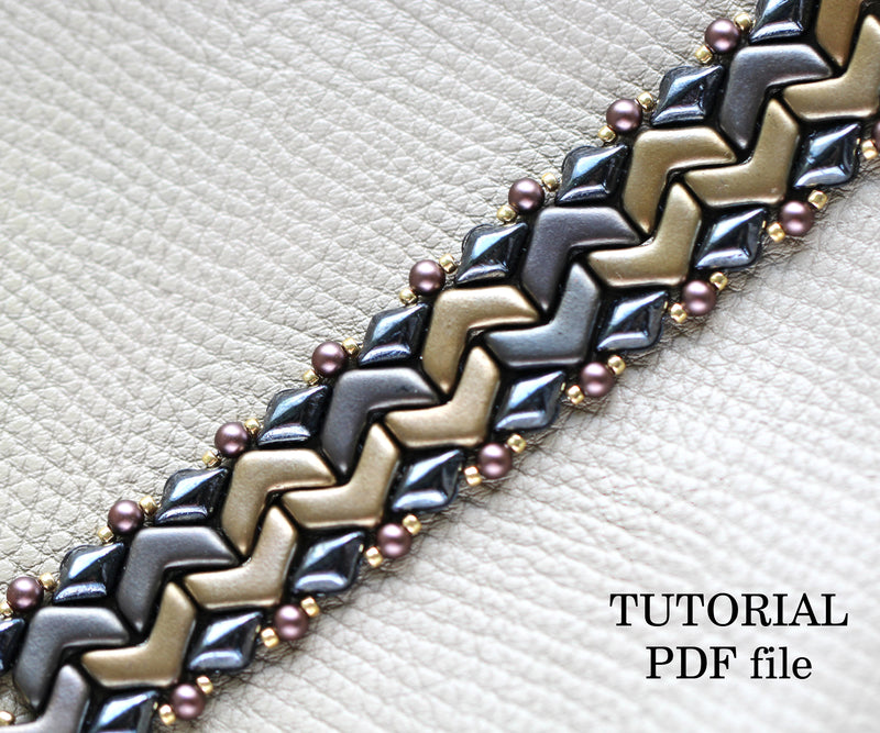 PDF Tutorial Bracelet "Business Casual"