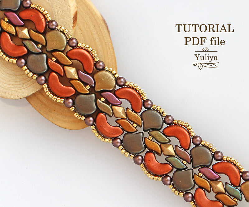 PDF Tutorial Bracelet "Gloria"
