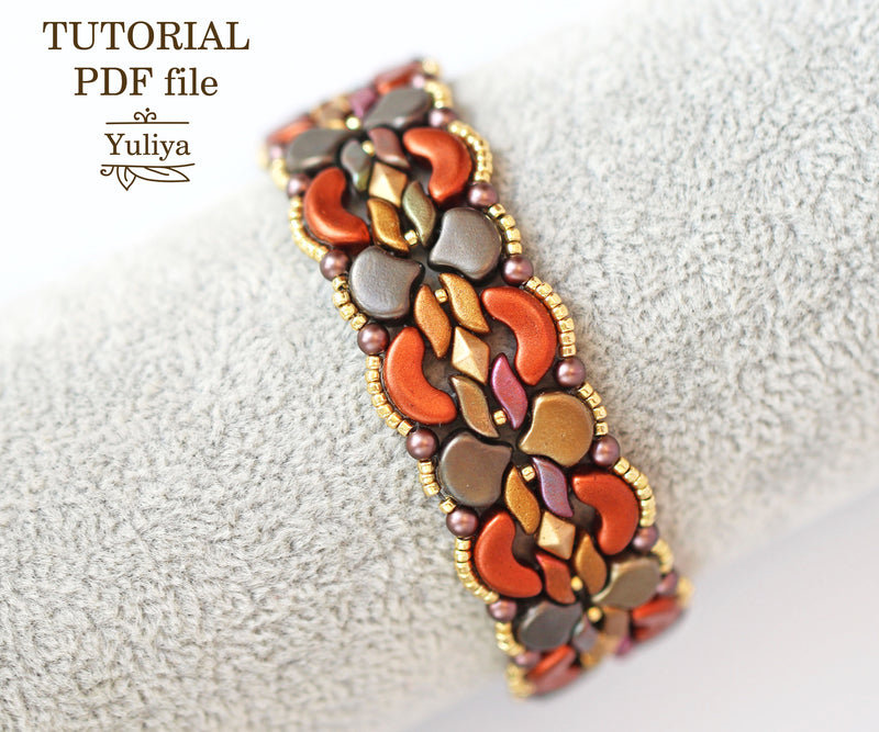PDF Tutorial Bracelet "Gloria"