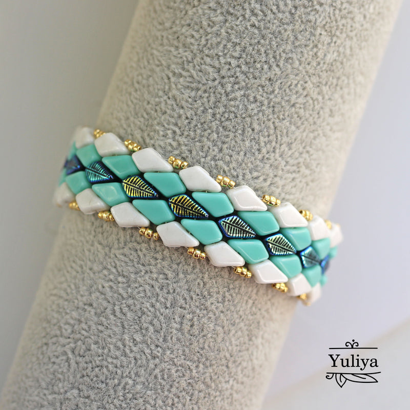 PDF Tutorial Bracelet "Kite Chain"