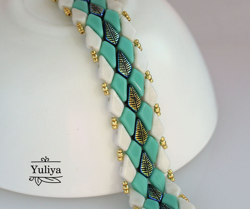 PDF Tutorial Bracelet "Kite Chain"