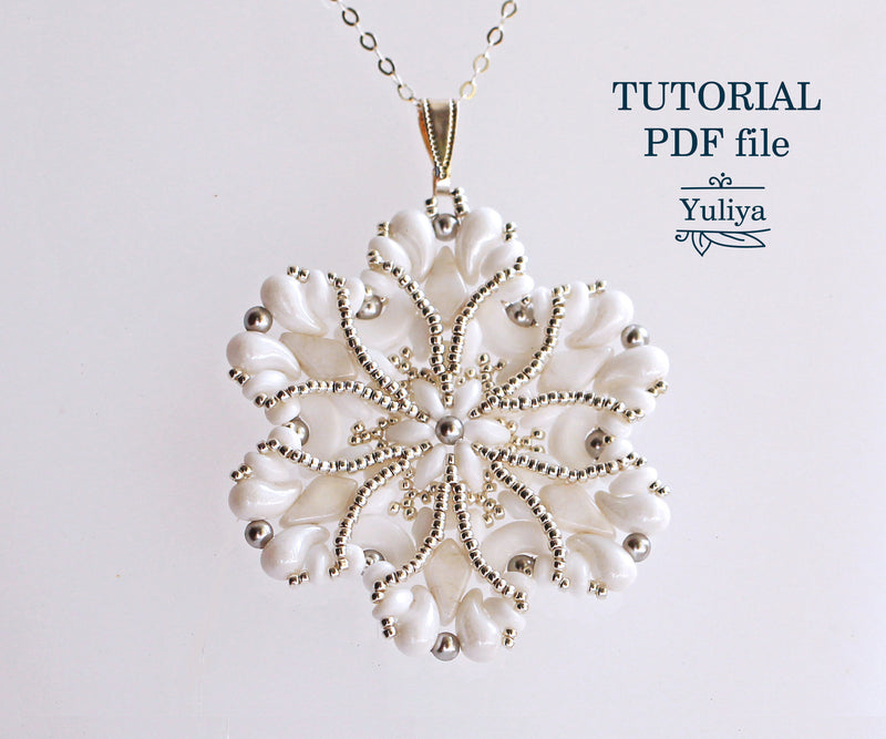 PDF Tutorial Pendant "Maria"