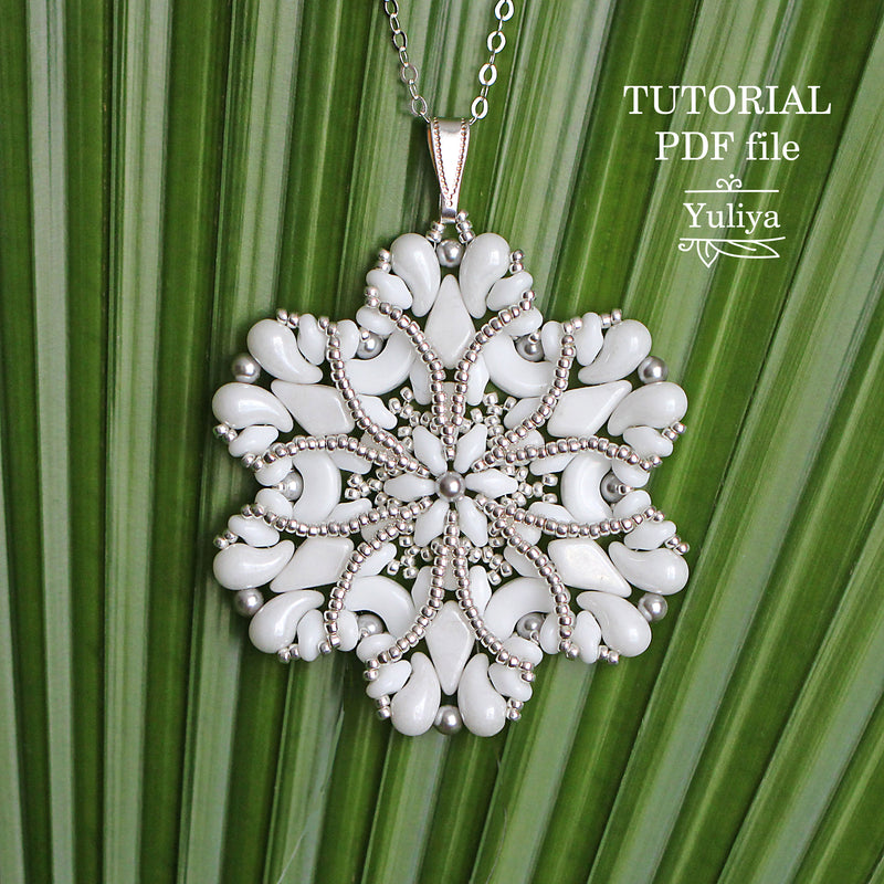 PDF Tutorial Pendant "Maria"