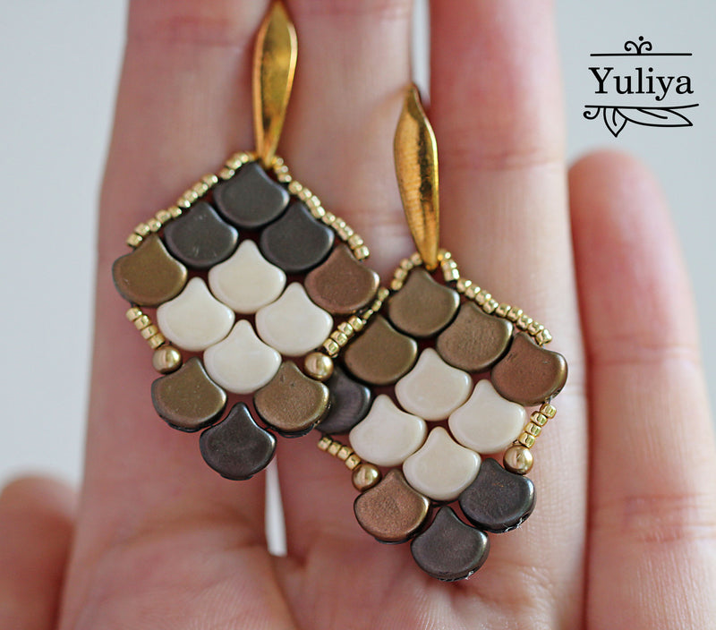 PDF Tutorial Earrings “Tina”