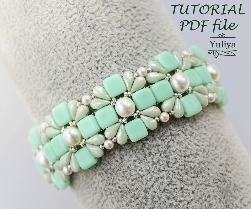 PDF Tutorial Bracelet "Freshness"