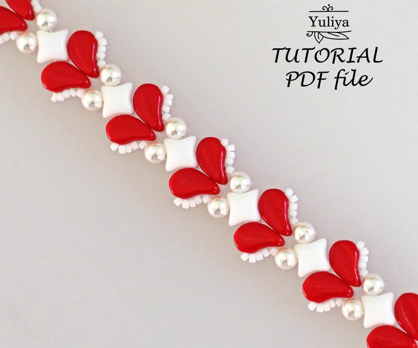 PDF Tutorial Bracelet "Love"