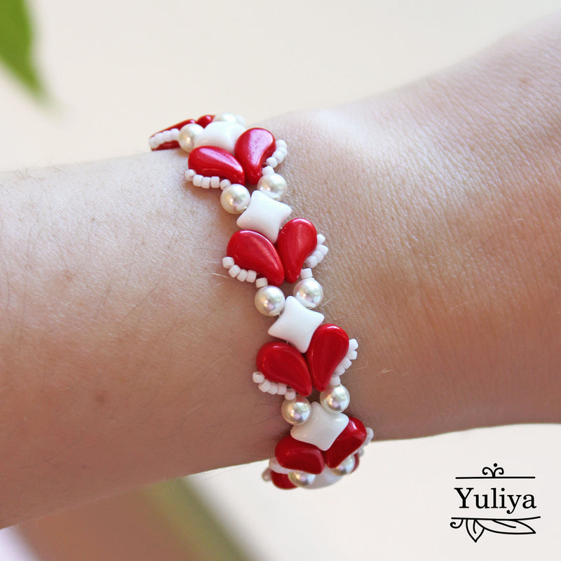 PDF Tutorial Bracelet "Love"
