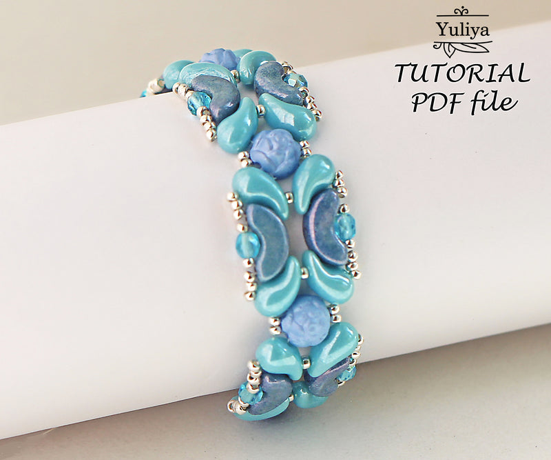 PDF Tutorial Bracelet "Winter"