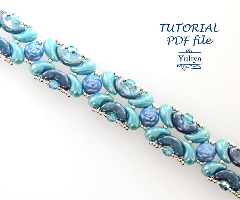 PDF Tutorial Bracelet "Winter"