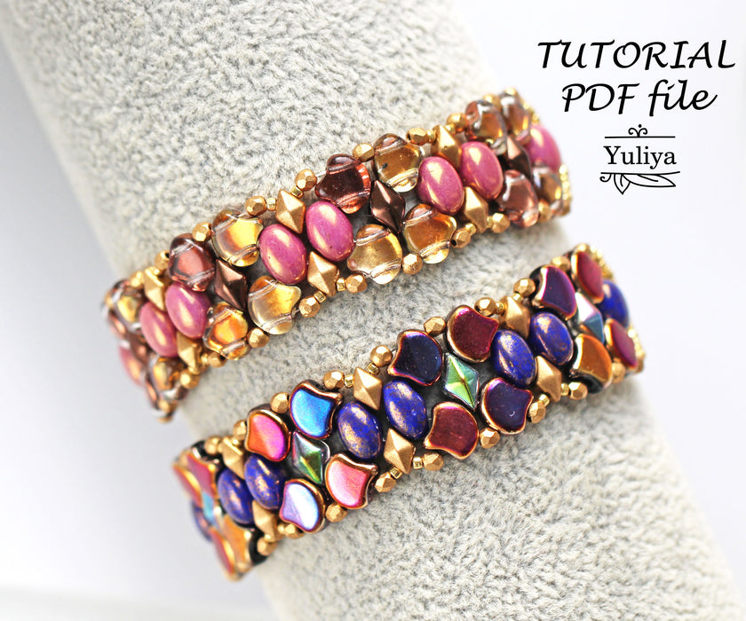 PDF Tutorial Bracelet “Autumn Colors”