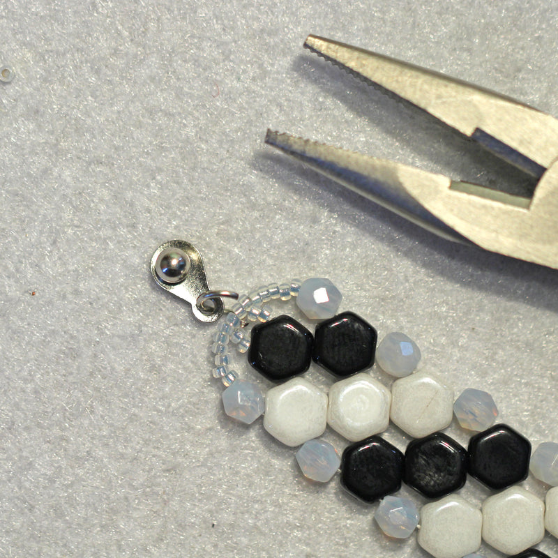 PDF Tutorial Bracelet "Zebra"
