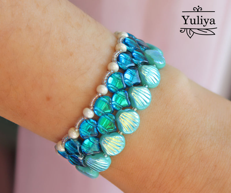 PDF Tutorial Bracelet "Afrodita"