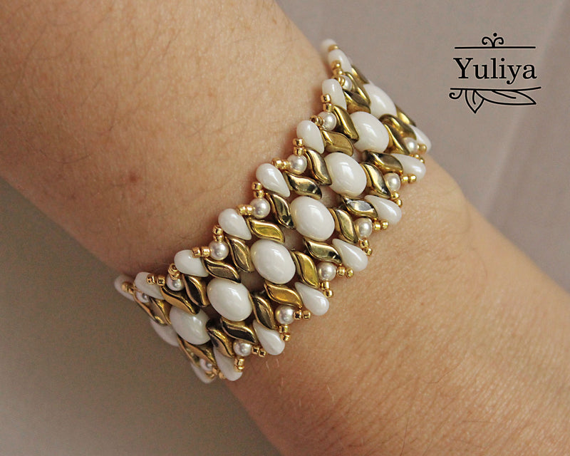 PDF Tutorial jewelry set “France”