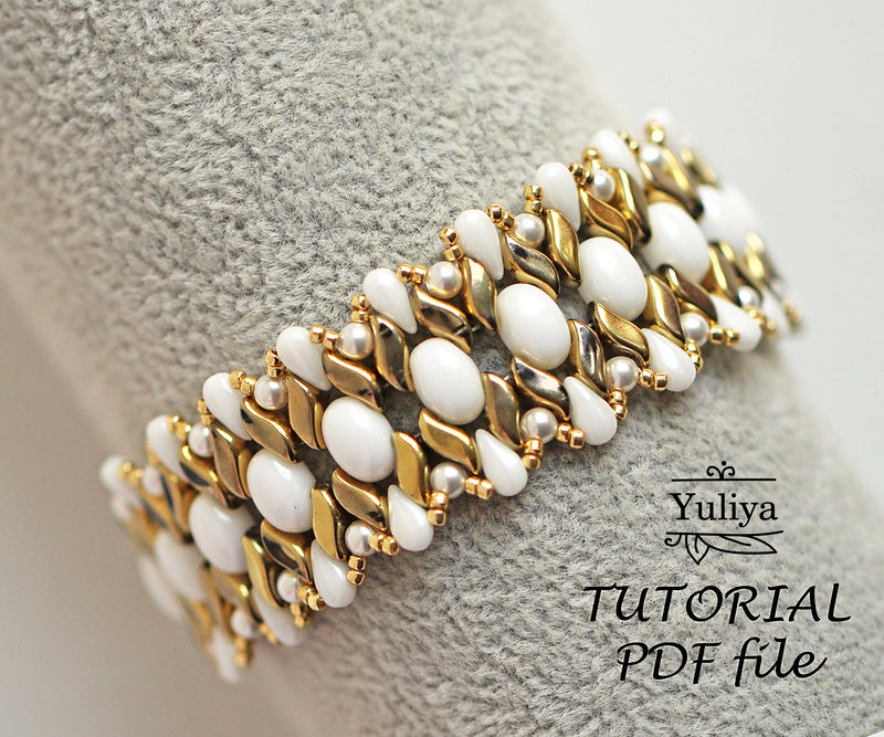 PDF Tutorial jewelry set “France”
