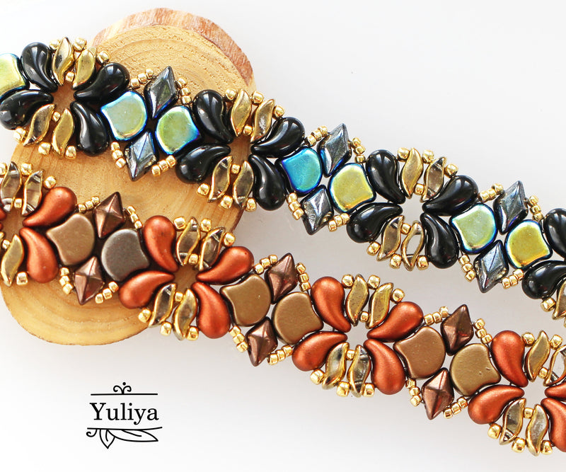 PDF Tutorial Bracelet "Ninel"