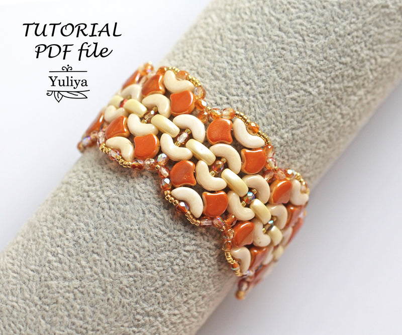 PDF Tutorial Bracelet "Eva"