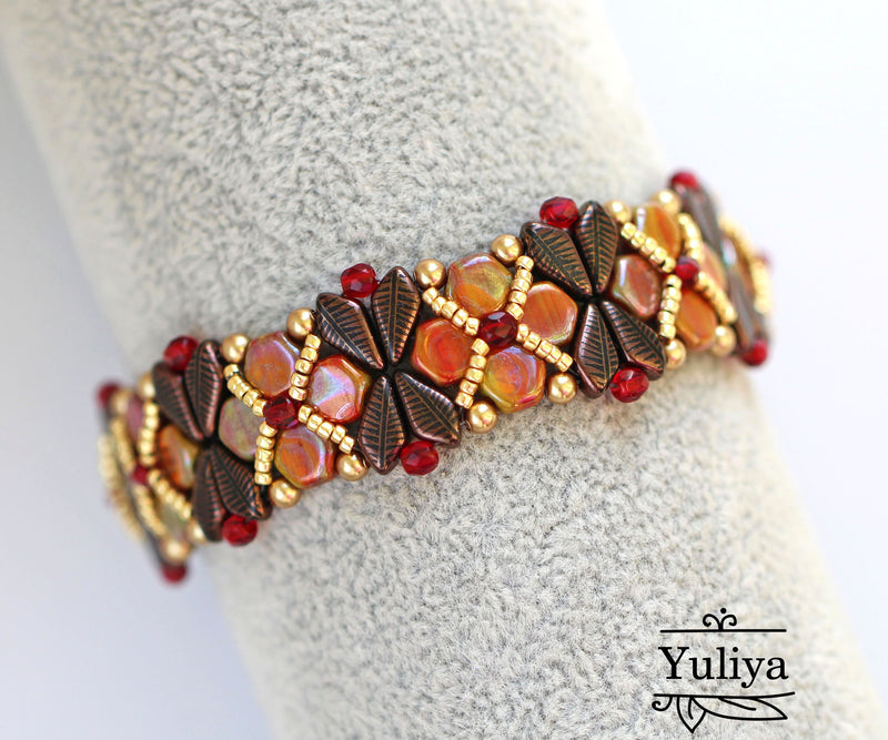 PDF Tutorial Bracelet "Maple"