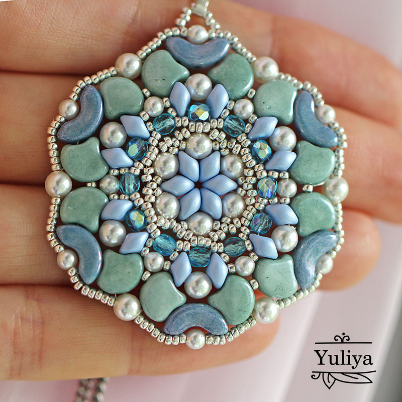 PDF Tutorial Pendant "Winter Day"