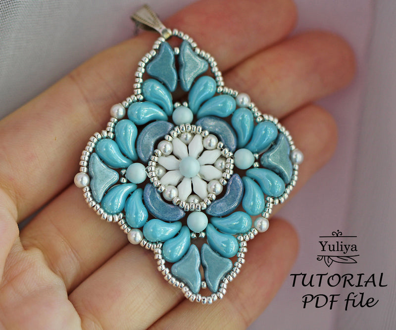 PDF Tutorial Pendant "Cleo"
