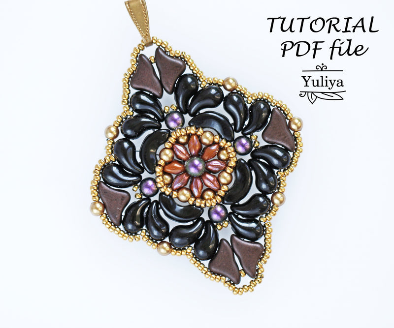 PDF Tutorial Pendant "Cleo"