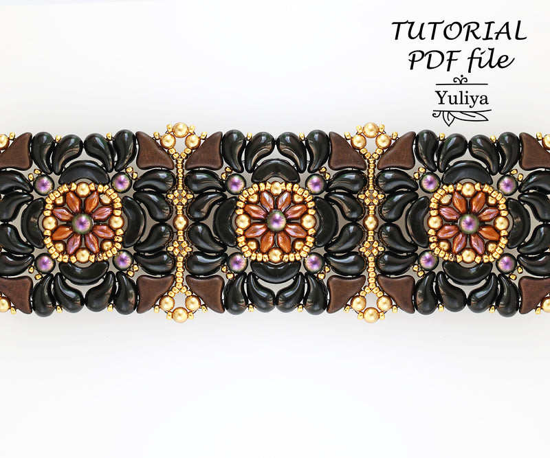 PDF Tutorial Bracelet "Cleo"
